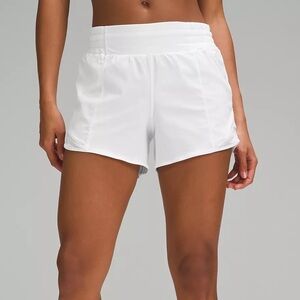Hotty Hot High-Rise Lined Short 4" lulu lemon size 6